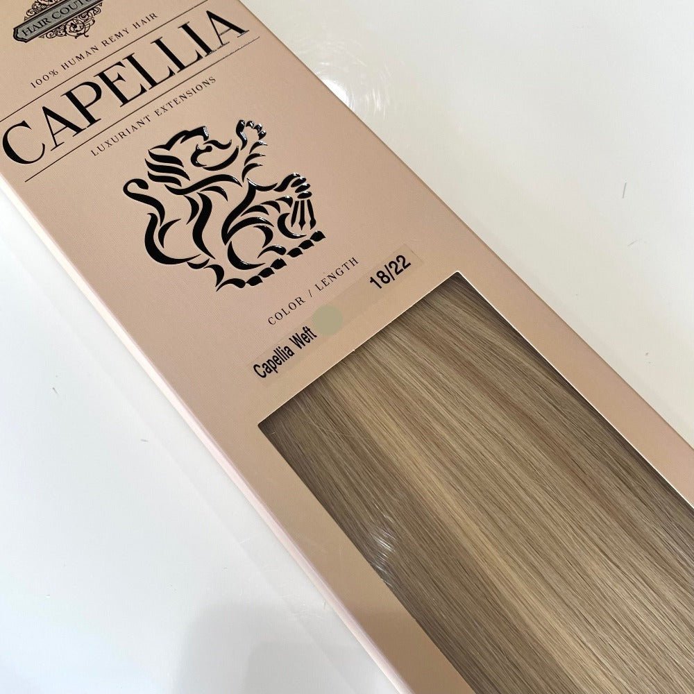 Capellia | Remy Human Hair Weft Extension 18inches