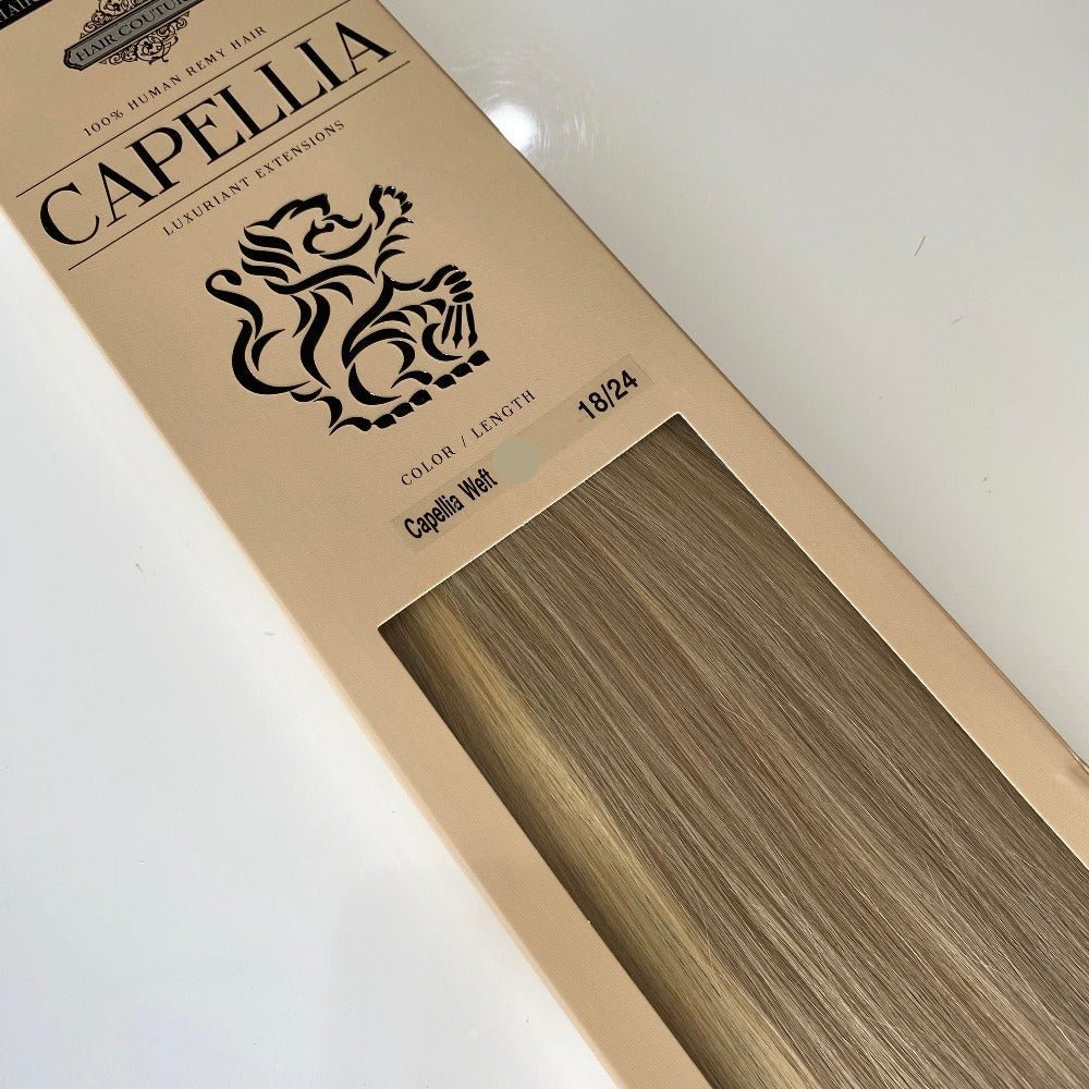 Capellia | Remy Human Hair Weft Extension 18inches