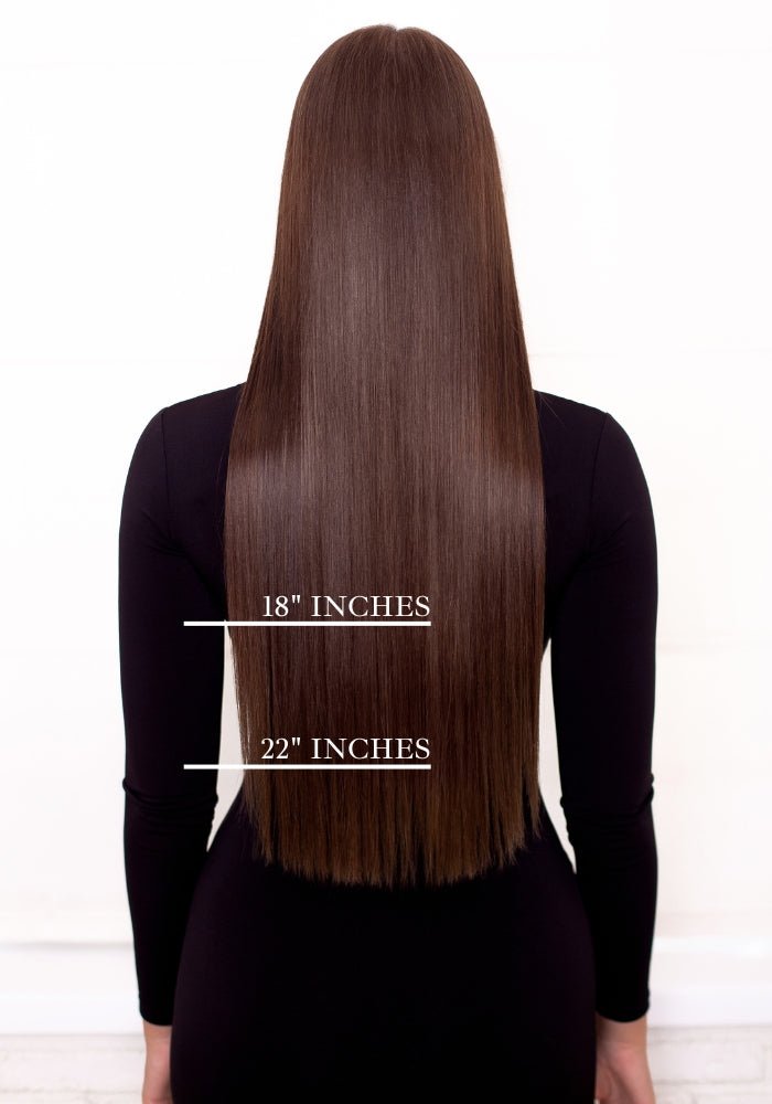 Elegante | Premium Indian Remy Human Hair Weft Extensions 22”