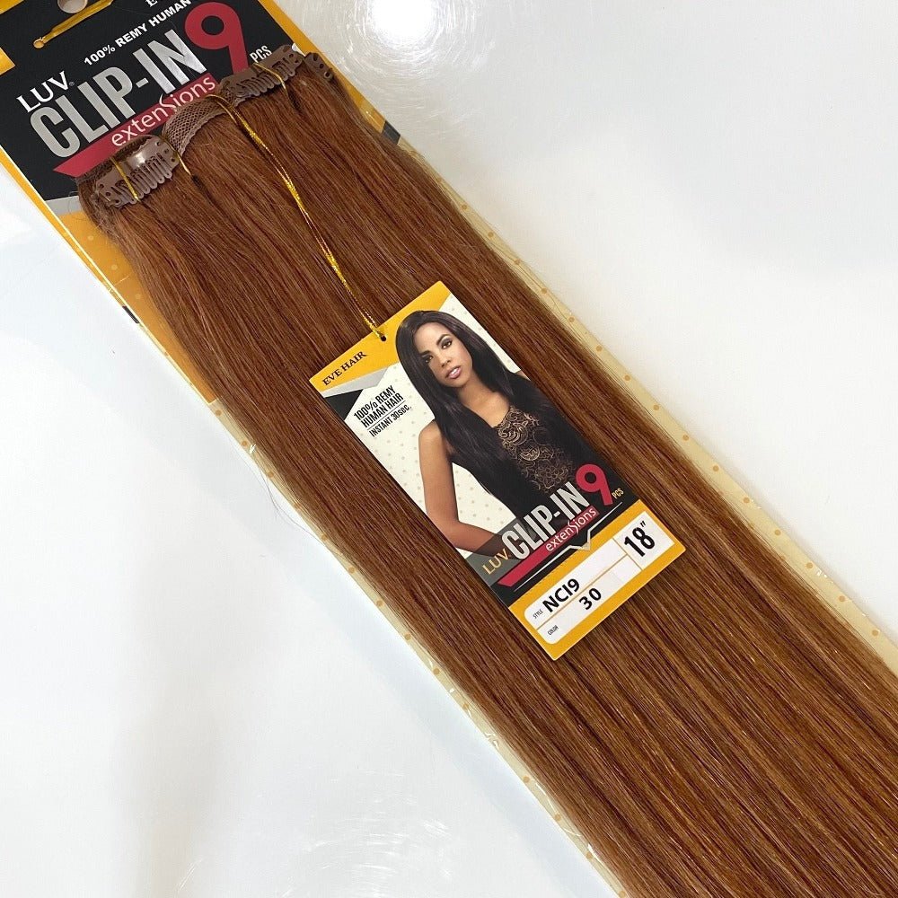 Luv | 9pc Clip-in Human Hair Extensions 22inches