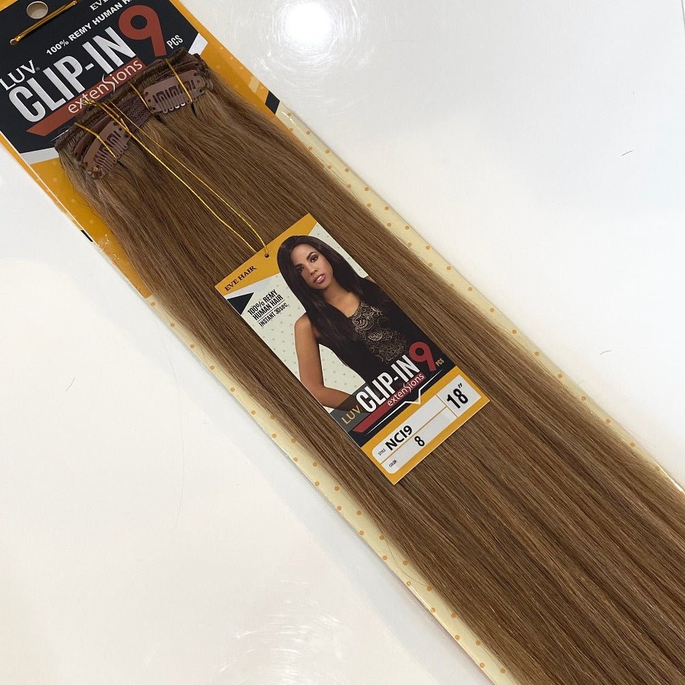 Luv | 9pc Clip-in Human Hair Extensions 22inches
