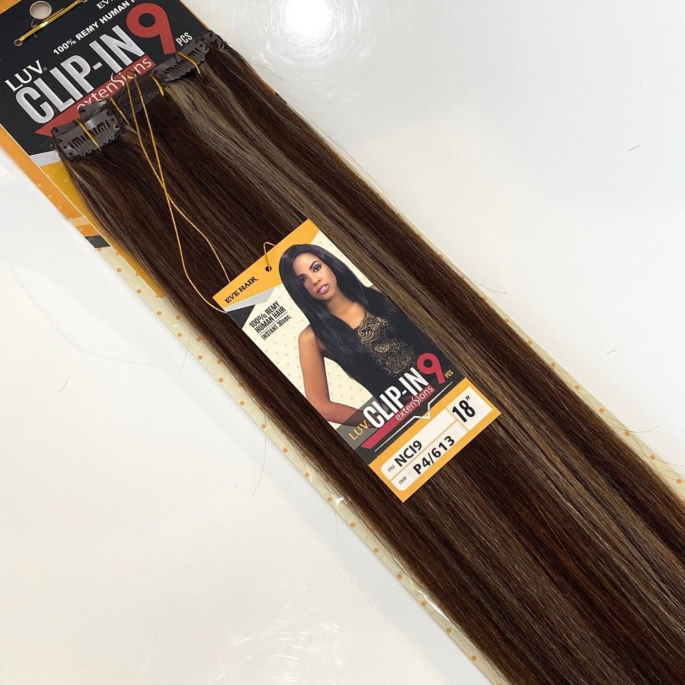 Luv | 9pc Clip-in Human Hair Extensions 22inches
