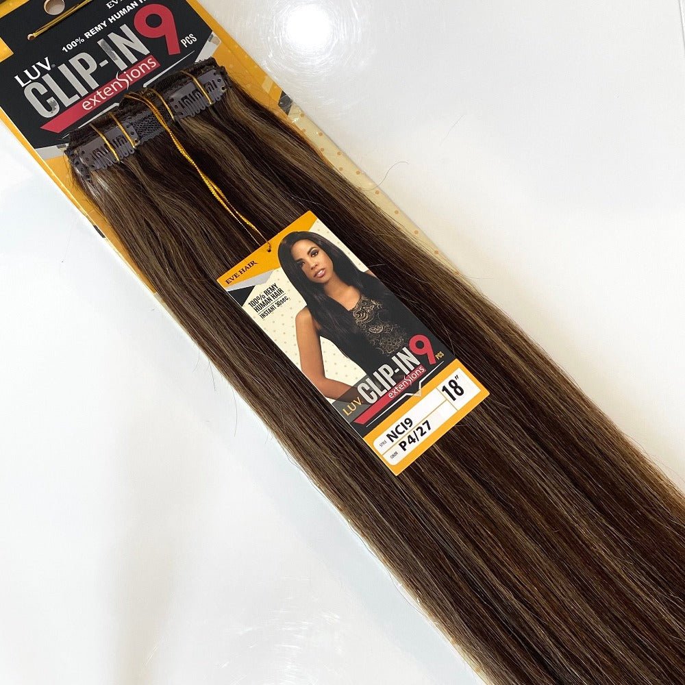 Luv | 9pc Clip-in Human Hair Extensions 22inches