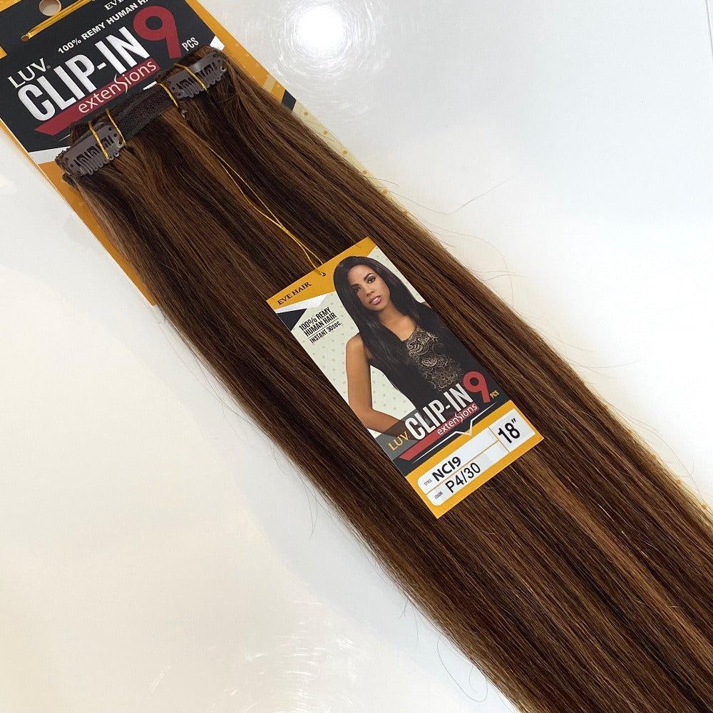 Luv | 9pc Clip-in Human Hair Extensions 22inches