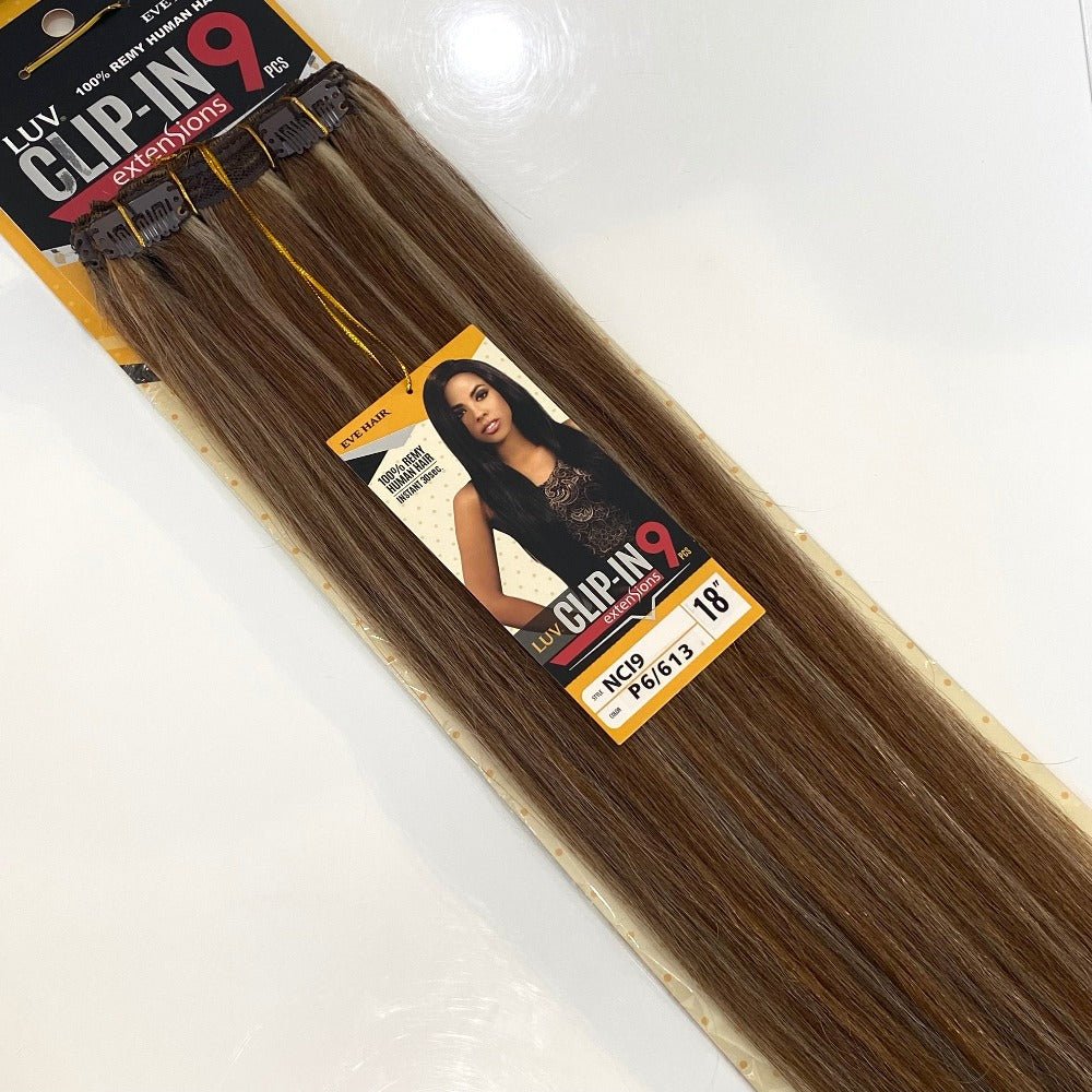 Luv | 9pc Clip-in Human Hair Extensions 22inches