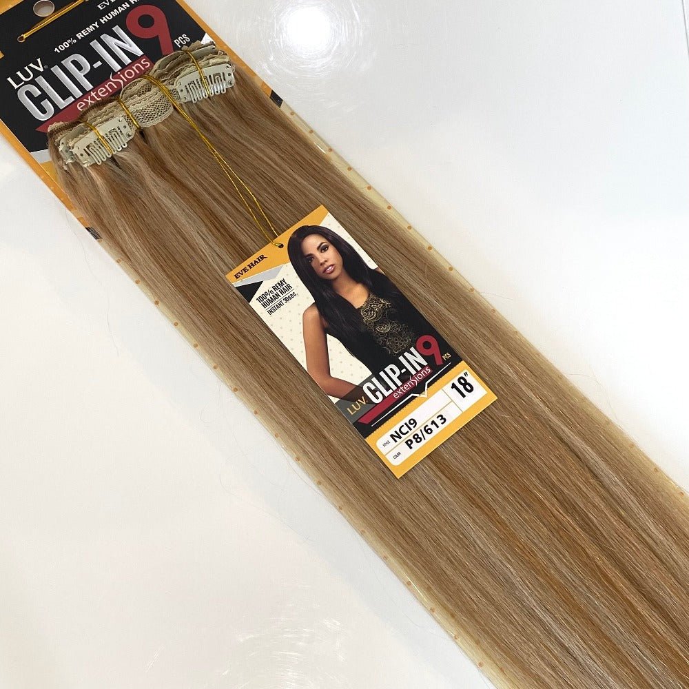 Luv | 9pc Clip-in Human Hair Extensions 22inches