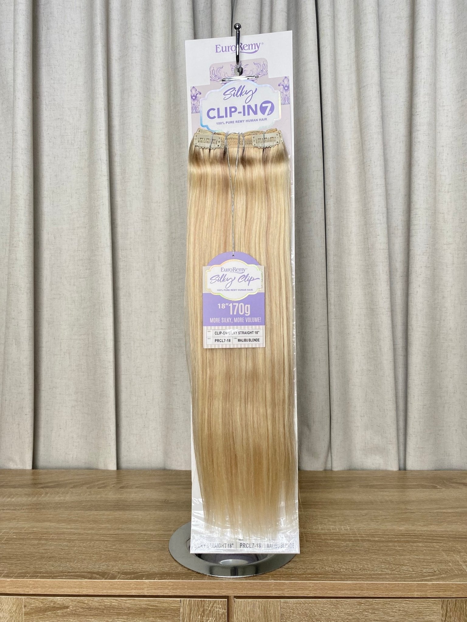 Silky Euro | 7pc Clip-In Human Hair 18inches