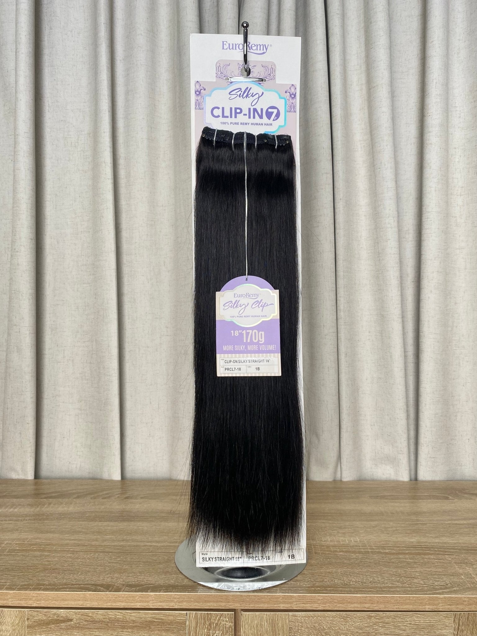 Silky Euro | 7pc Clip-In Human Hair 22inches