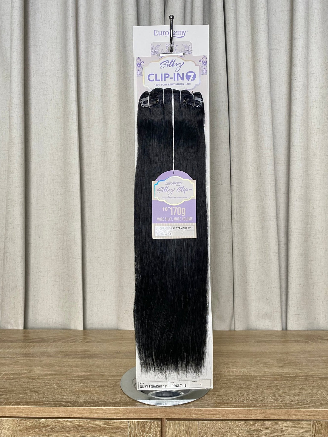 Silky Euro | 7pc Clip-In Human Hair 22inches