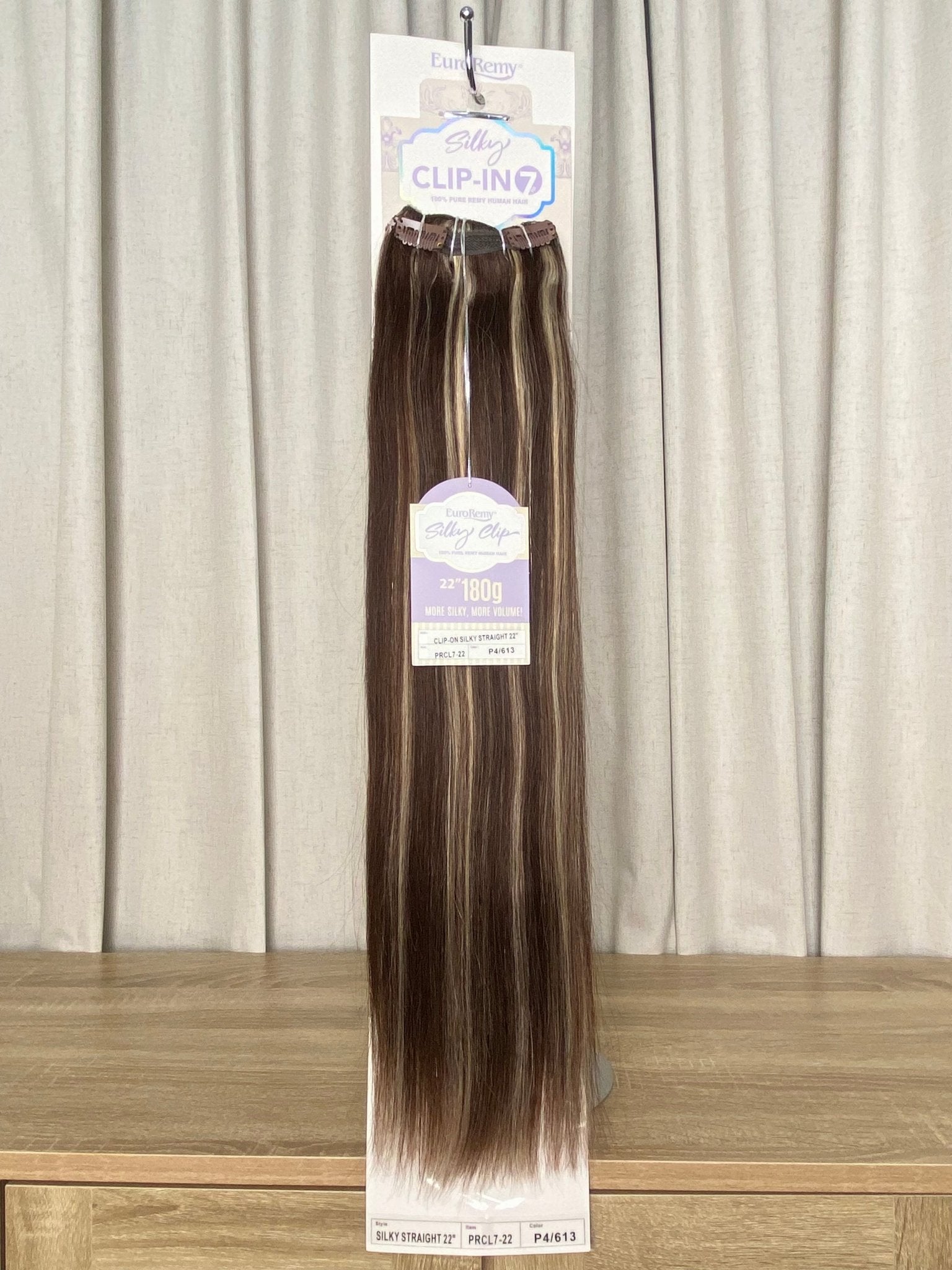 Silky Euro | 7pc Clip-In Human Hair 22inches