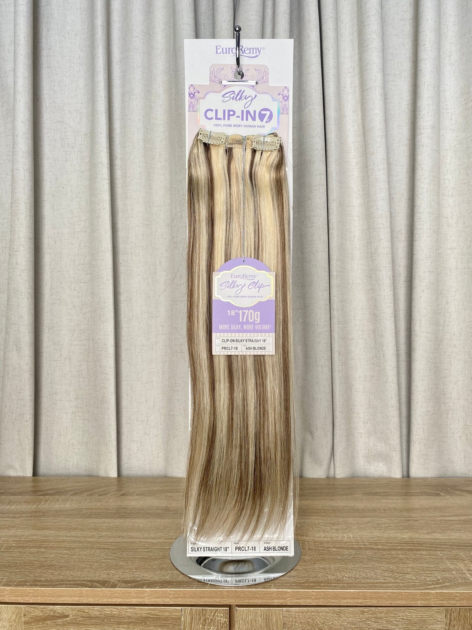 Silky Euro | 7pc Clip-In Human Hair 22inches