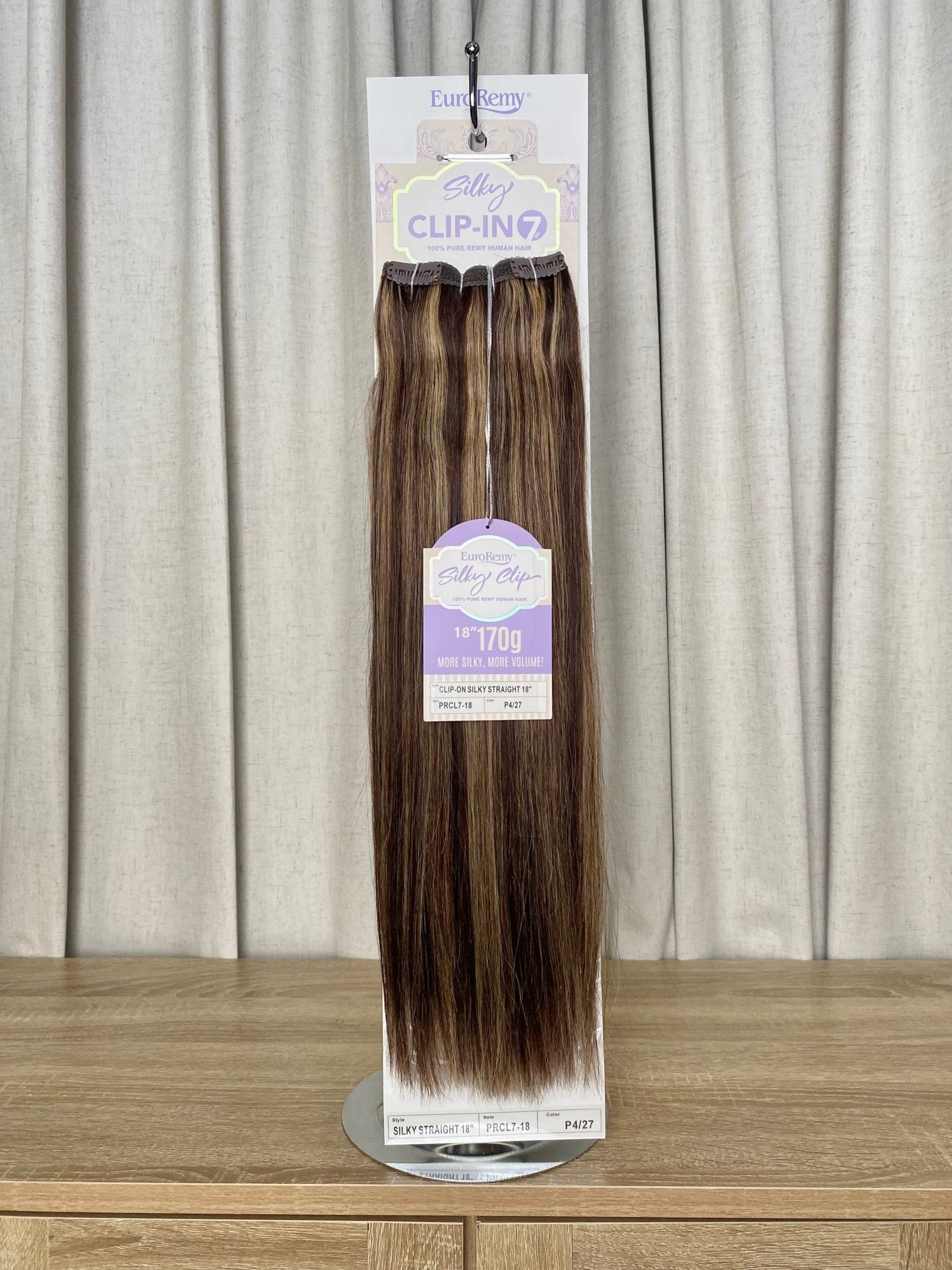 Silky Euro | 7pc Clip-In Human Hair 22inches
