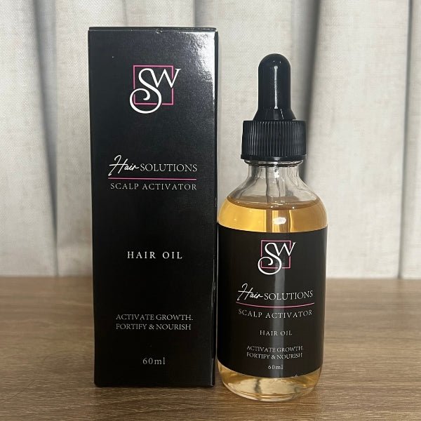 SW Hair Solutions | Rosemary Mint Biotin Hair Growth & Scalp Activator Oil