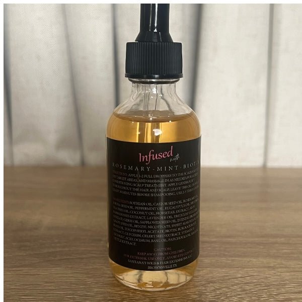 SW Hair Solutions | Rosemary Mint Biotin Hair Growth & Scalp Activator Oil