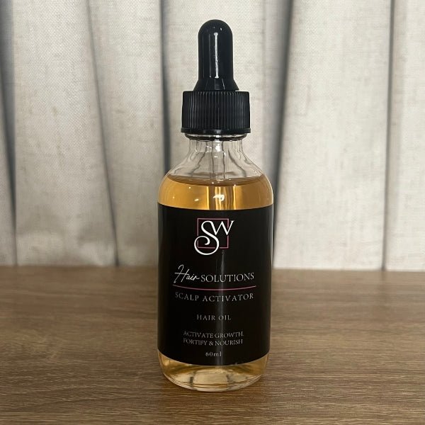 SW Hair Solutions | Rosemary Mint Biotin Hair Growth & Scalp Activator Oil