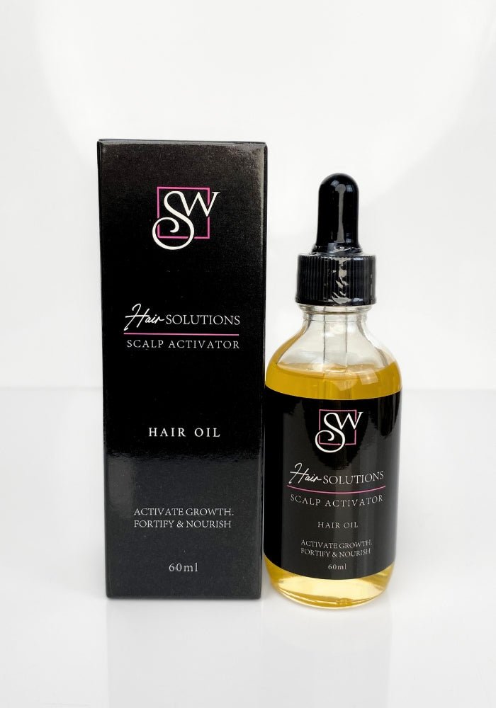 SW Hair Solutions | Rosemary Mint Biotin Hair Growth & Scalp Activator Oil
